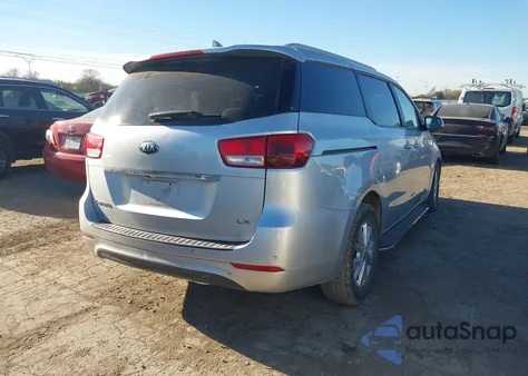 2016 Kia Sedona Lx z USA, uszkodzony, nr VIN KNDMB5C19G6081858